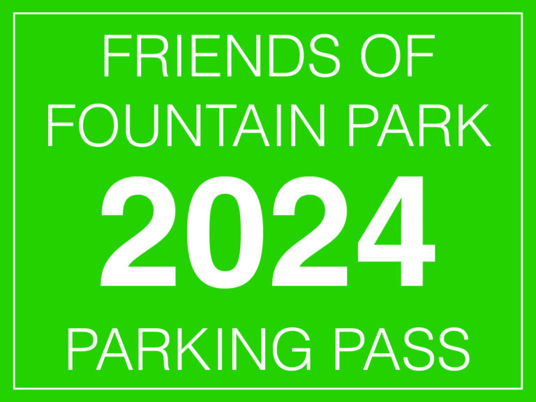 2024 Parking Passes Wilbraham's Fountain Park